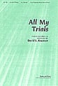 All My Trials SATB choral sheet music cover